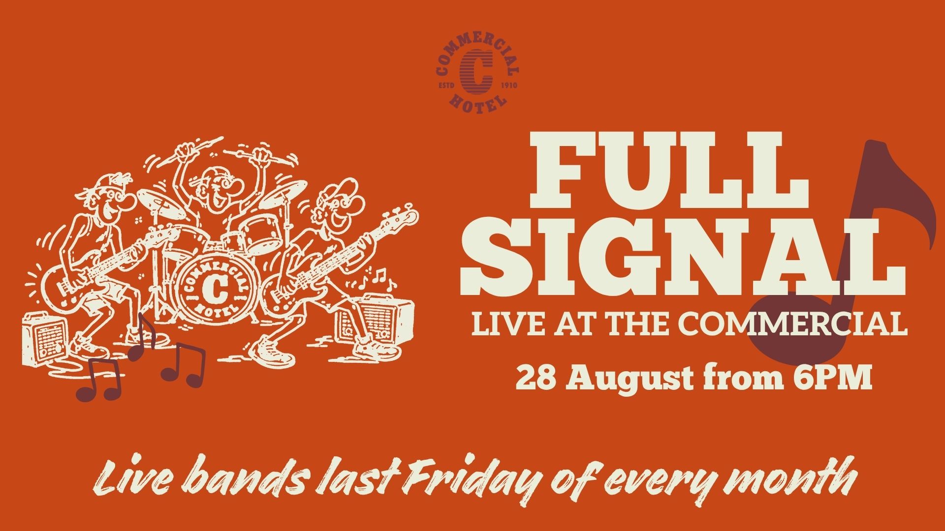 LIVE BAND – FULL SIGNAL