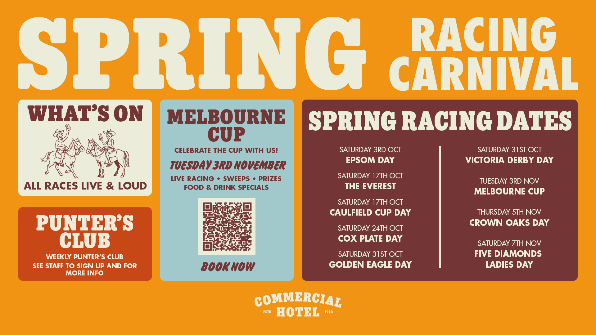 Spring Racing & Melbourne Cup